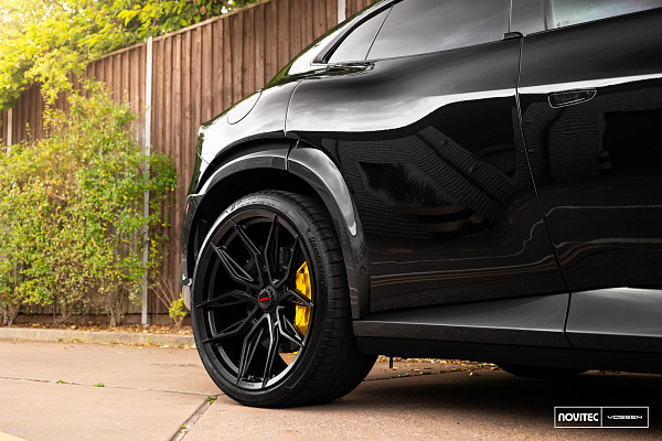 Фото дисков NOVITEC NF11 Черный сатин на Ferrari Purosangue