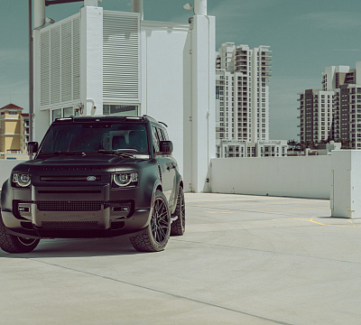 Фото дисков Vossen HF-7 на Land Rover Defender II