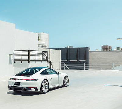 Фото дисков Vossen EVO-2 на Porsche 911 VIII