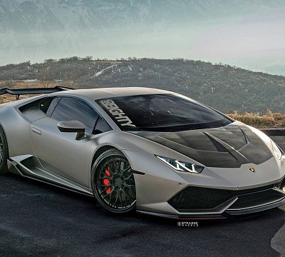 Фото дисков Strasse Wheels SV10M Deep Concave FS на Lamborghini Huracan