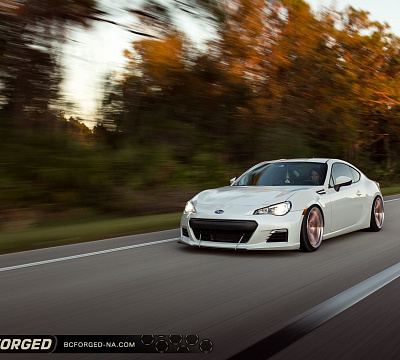 Фото дисков BC Forged HCS04 на Subaru BRZ I