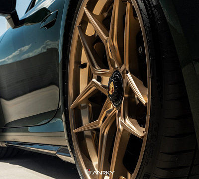 Фото дисков Anrky S3-X4 на Porsche 911 VIII