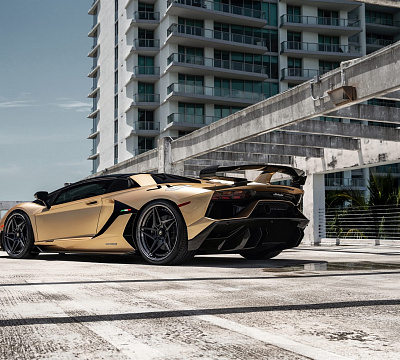 Фото дисков Anrky S3-X3 на Lamborghini Aventador