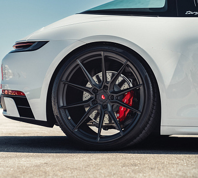 Фото дисков Vossen EVO-2 на Porsche 911 VIII