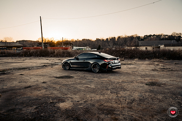Фото дисков Vossen EVO-5R Черный глянец на BMW 4/M4 (G22/G82)