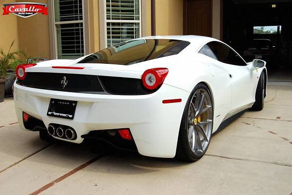 Фото дисков HRE P101 Глянцевый тонированный лак на Ferrari 458