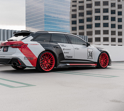 Фото дисков Vossen EVO-6TR на Audi A/RS 6 (C8)