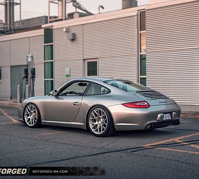 Фото дисков BC Forged KL12 на Porsche 911 VI