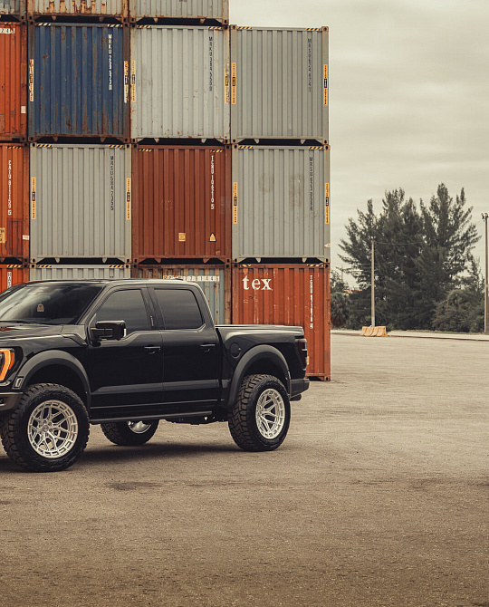 Фото дисков HFX-1 (6-Lug) Серебро на Ford F-150 XIV