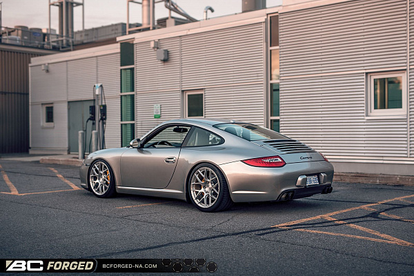 Фото дисков BC Forged KL12 Глянцевый лак на Porsche 911 VI