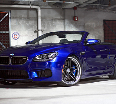 Фото дисков HRE S107 на BMW 6/M6 (F06/F13/F12)