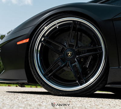 Фото дисков Anrky AN37 на Lamborghini Aventador