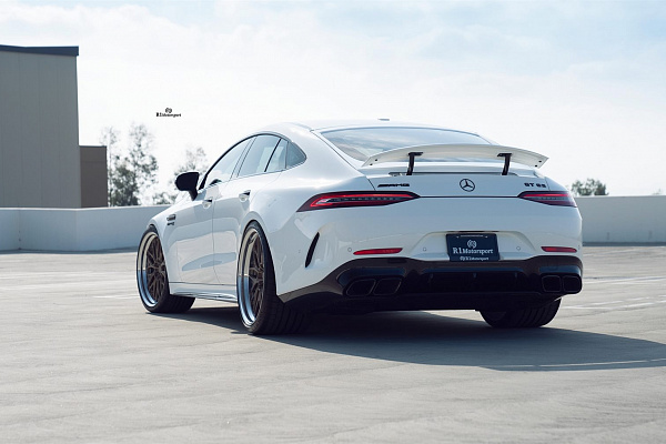 Фото дисков Anrky RS1 Глянцевое темное золото на Mercedes-Benz AMG GT I