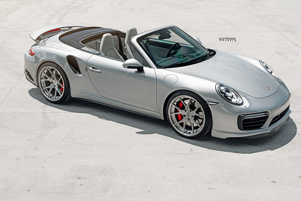 Фото дисков Strasse Wheels SM5R Deep Concave Duoblock Глянцевый тонированный лак на Porsche 911 VII