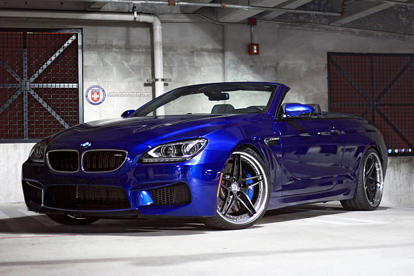 Фото дисков HRE S107 Черный сатин на BMW 6/M6 (F06/F13/F12)