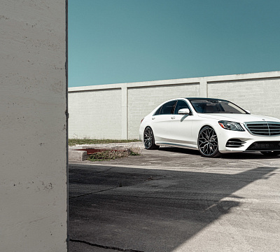 Фото дисков Vossen HF-2 на Mercedes-Benz S-Class (W222, C217)