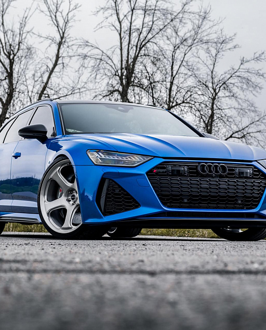 Фото дисков TR06 Глянцевый тонированный лак на Audi A/RS 6 (C8)
