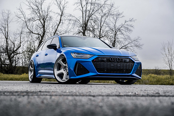 Фото дисков Brixton Forged TR06 Глянцевый тонированный лак на Audi A/RS 6 (C8)