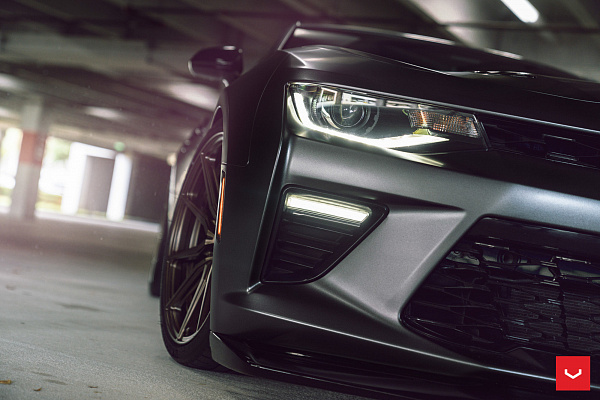 Фото дисков Vossen HF-3 Сатиновая бронза на Chevrolet Camaro VI