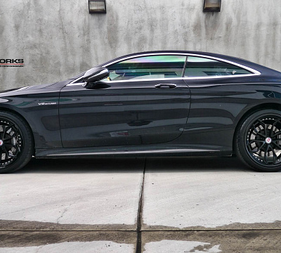 Фото дисков HRE S201 на Mercedes-Benz S-Class (W222, C217)