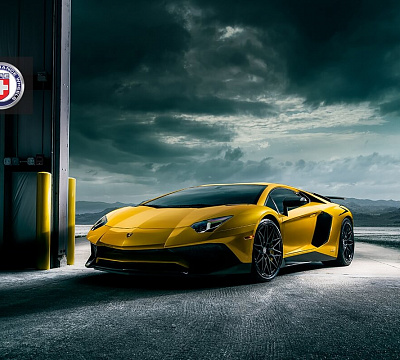 Фото дисков HRE S200 на Lamborghini Aventador