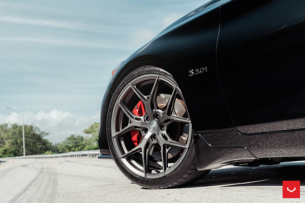 Фото дисков Vossen HF-5 Сатиновый графит на Infiniti Q50