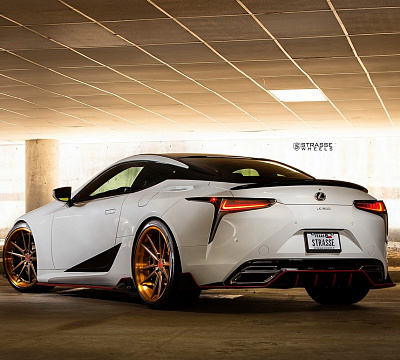 Фото дисков Strasse Wheels SV1 Deep Concave FS на Lexus LC 500