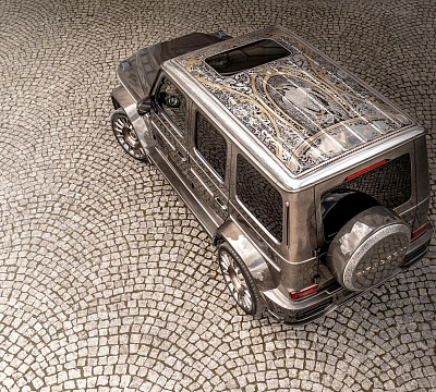 Фото дисков Carlex Design G-Falcon на Mercedes-Benz G-Class III