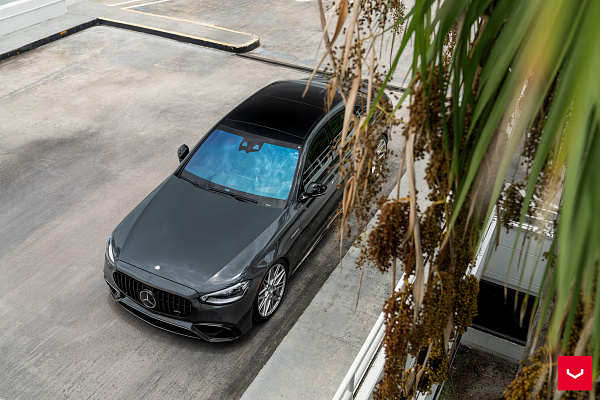 Фото дисков Vossen HF-7 Серебро на Mercedes-Benz S-Class (W223)