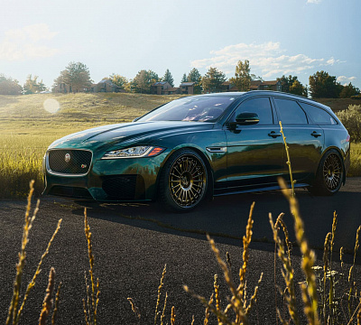 Фото дисков Brixton Forged TR11 на Jaguar XF II