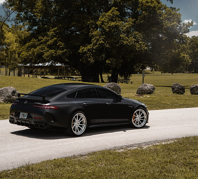 Фото дисков Anrky AN28 на Mercedes-Benz AMG GT I