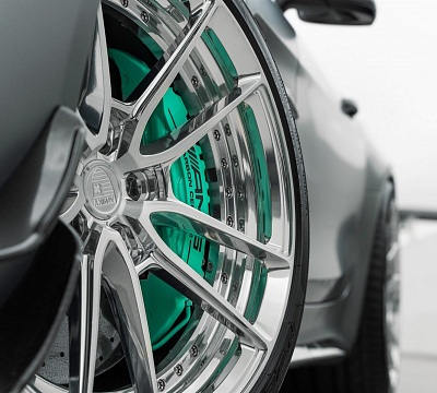 Фото дисков Anrky AN24 на Mercedes-Benz AMG GT I