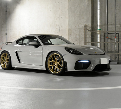 Фото дисков Anrky S1-X4 на Porsche Cayman III