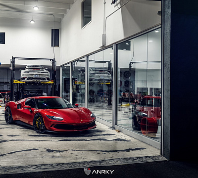 Фото дисков Anrky AN17 на Ferrari 296