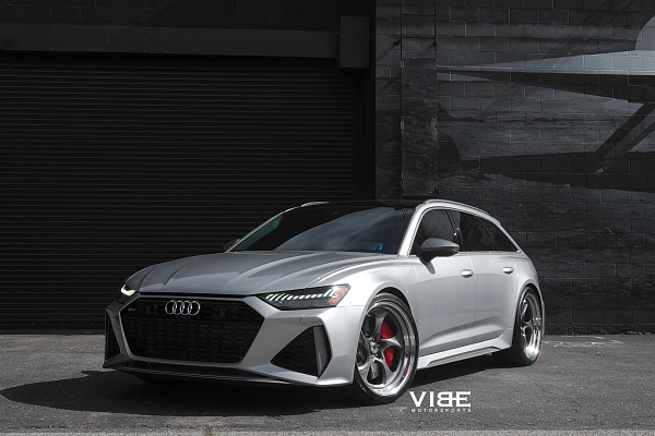 Фото дисков HRE 522 Сатиновый графит на Audi A/RS 6 (C8)