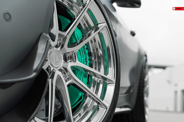 Фото дисков Anrky AN24 Полированный лак на Mercedes-Benz AMG GT I
