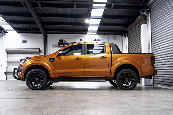 Фото дисков Black Rhino OVERLAND Черный сатин на Ford Ranger T6