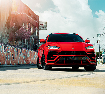Фото дисков Vossen EVO-5 на Lamborghini Urus