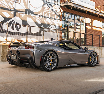 Фото дисков Brixton Forged CM5-RS на Ferrari SF90