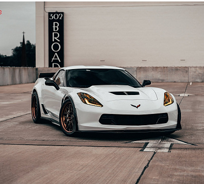 Фото дисков Anrky RS1 на Chevrolet Corvette C7