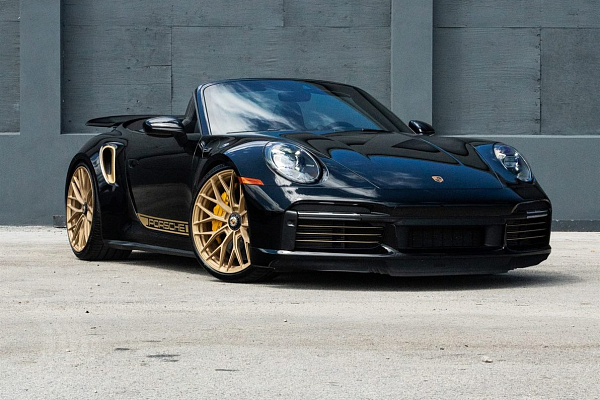 Фото дисков Anrky AN10 Сатиновое золото на Porsche 911 VIII
