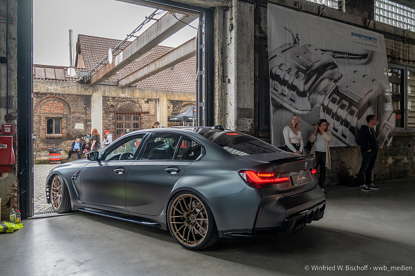 Фото дисков Breyton Impressive Глянцевое темное золото на BMW 3/M3 (G2x/G80)
