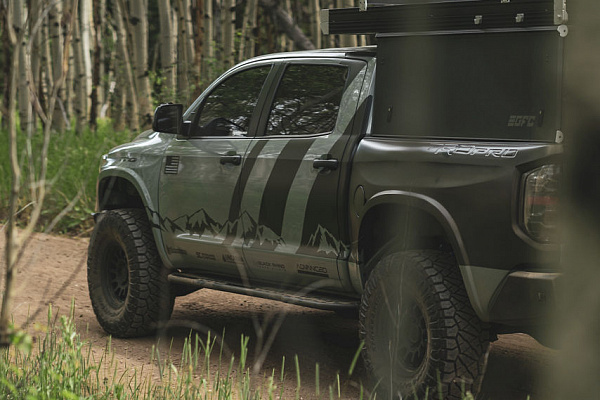 Фото дисков Black Rhino RAPID Черный матовый на Toyota Tundra II