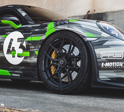 Фото дисков Brixton Forged CM5-R на Porsche 911 VII