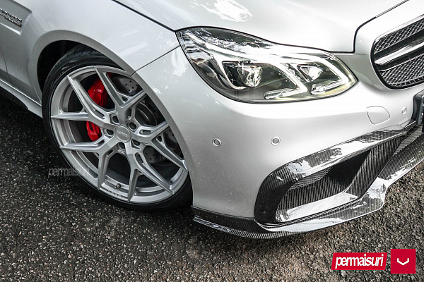 Фото дисков Vossen HF-5 Серебро на Mercedes-Benz E-Class (W212, S212, C207)