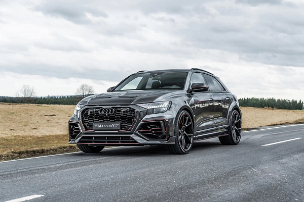 Фото дисков Mansory YN.5 Черный сатин на Audi Q8