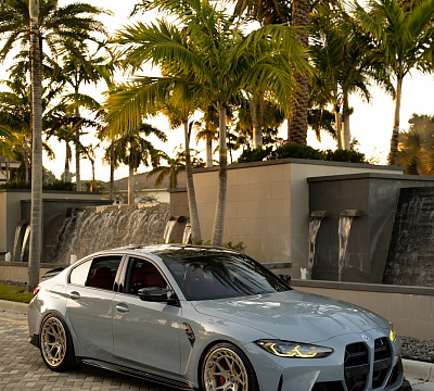 Фото дисков Strasse Wheels SM5R-FF Deep Concave FS на BMW 3/M3 (G2x/G80)