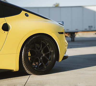 Фото дисков Rotiform LTN-J на Nissan Z