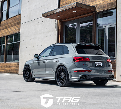Фото дисков HRE 540 на Audi Q5 (FY)