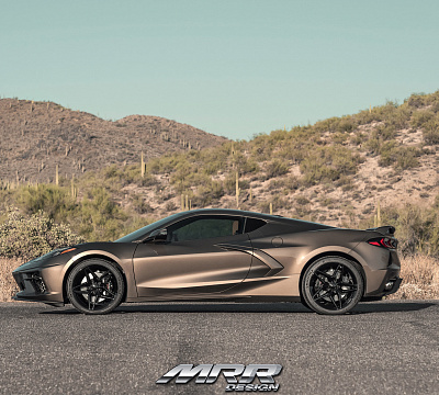 Фото дисков MRR M755 на Chevrolet Corvette C8